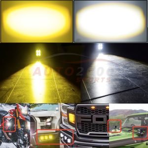 Cars Motorcycles Universal Bumper Spot Light 4 LED