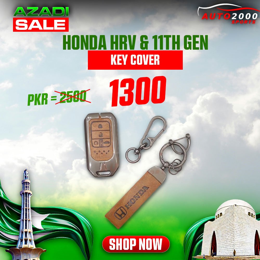 Honda Civic And Honda HRV Key Covers With Metal Shell