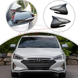 Hyundai Elantra Door Mirror Covers Batman Style 2021-2023