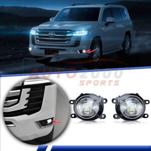 Toyota Land Cruiser LC300 LED Fog Lamps Fog Lights 2022-2023