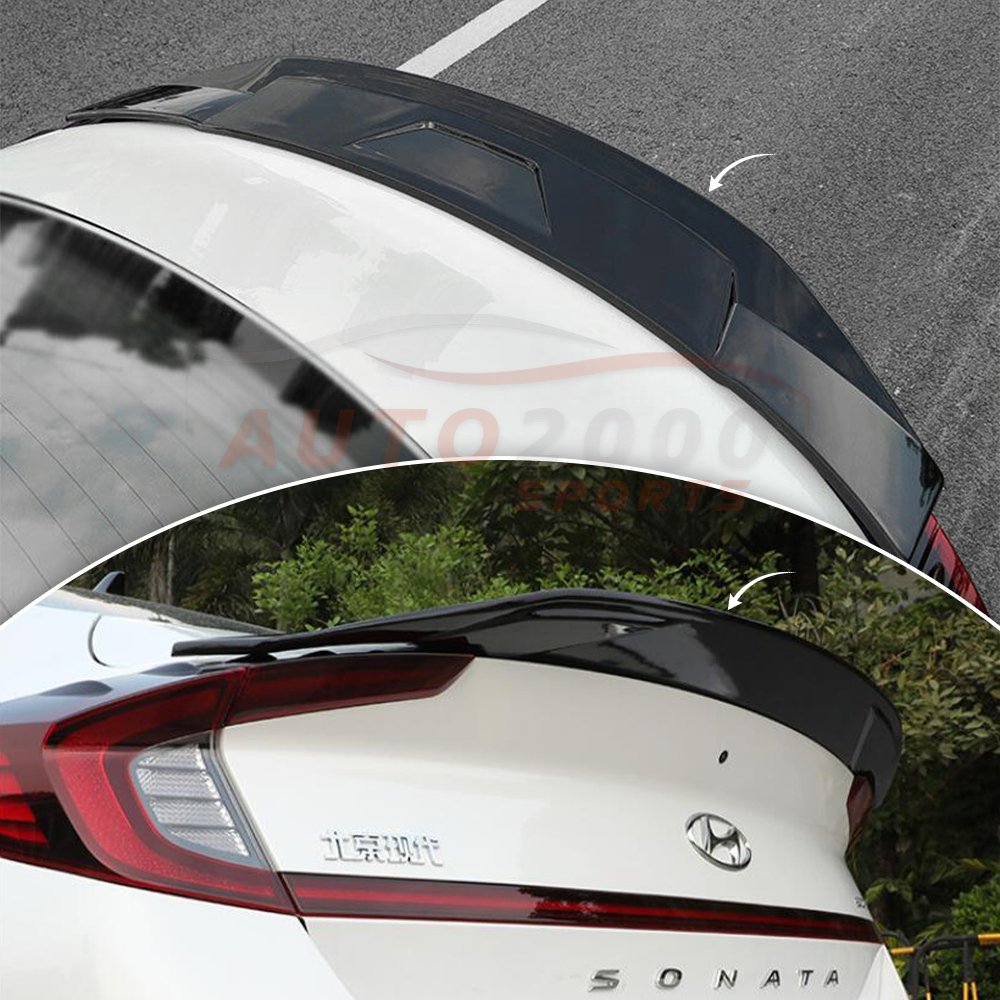 Hyundai Sonata Trunk Spoiler Ducktail Style 2021-2023