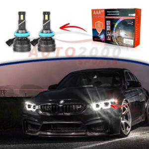 AAA LED SMD HEADLIGHTS H7 Golden