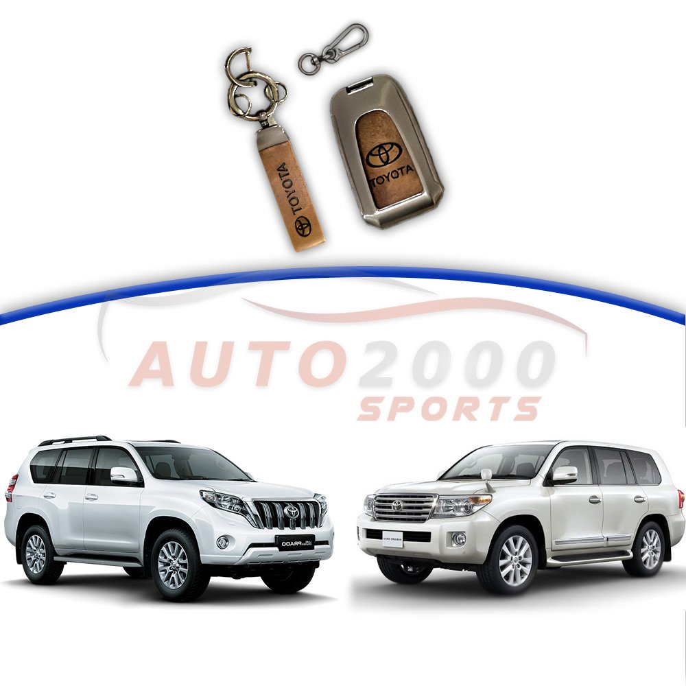 Buy Toyota Prado FJ150 And FJ200 Key Covers With Metal Shell