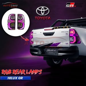 Toyota Hilux Revo Rocco RGB Tail Lamps Rear lamps 2021-2024