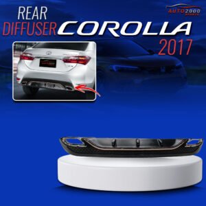Toyota Corolla Rear Bumper Diffuser 2017-2024