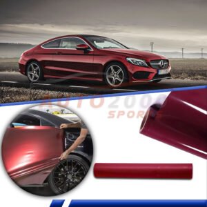 Anthracite Red Colored PPF Car Paint Protection Film