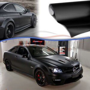 Matt Black Colored PPF Car Paint Protection Film