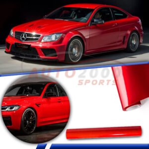 Red Colored TPH PPF Car Paint Protection Film