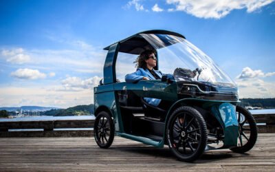 Four-Wheel Urban Electric Vehicle