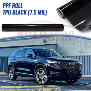 Black Color TPU PPF 7.5Mil Car Paint Protection Film