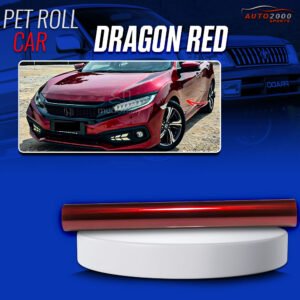 Pet Roll Car Wrap Dragon Blood RED Car Paint Protection Film