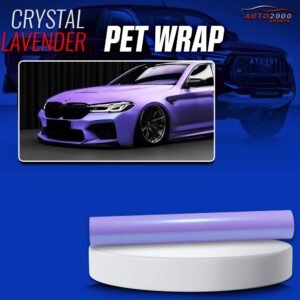 Super Glossy Crystal Lavender Car Wrap PPF Paint Protection Film