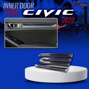 11th Gen Honda Civic Inner Door Trims Carbon 2022-2024