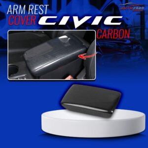 11th Generation Honda Civic Arm Rest Cover Carbon