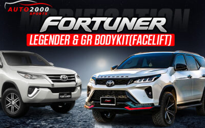 Toyota Fortuner Facelift GR Legender Body Kit