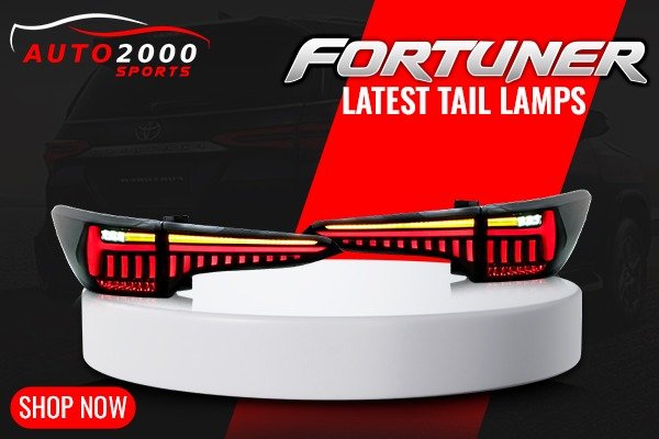 Fortuner Latest Design Tail Lights