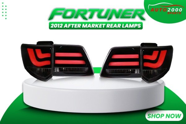 Fortuner 2012 afermarket Backlights